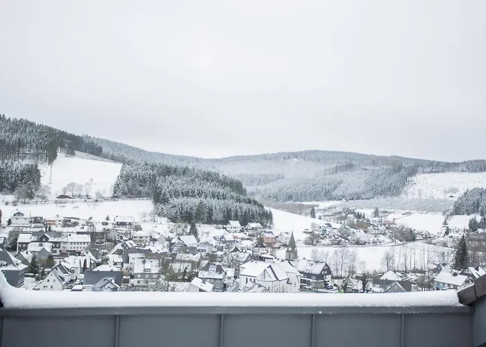 Apartman Welcome In - In Niedersfeld-winterberg Met Balkon En Berging Winterberg
